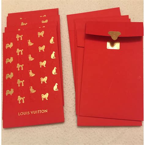 louis vuitton red envelopes